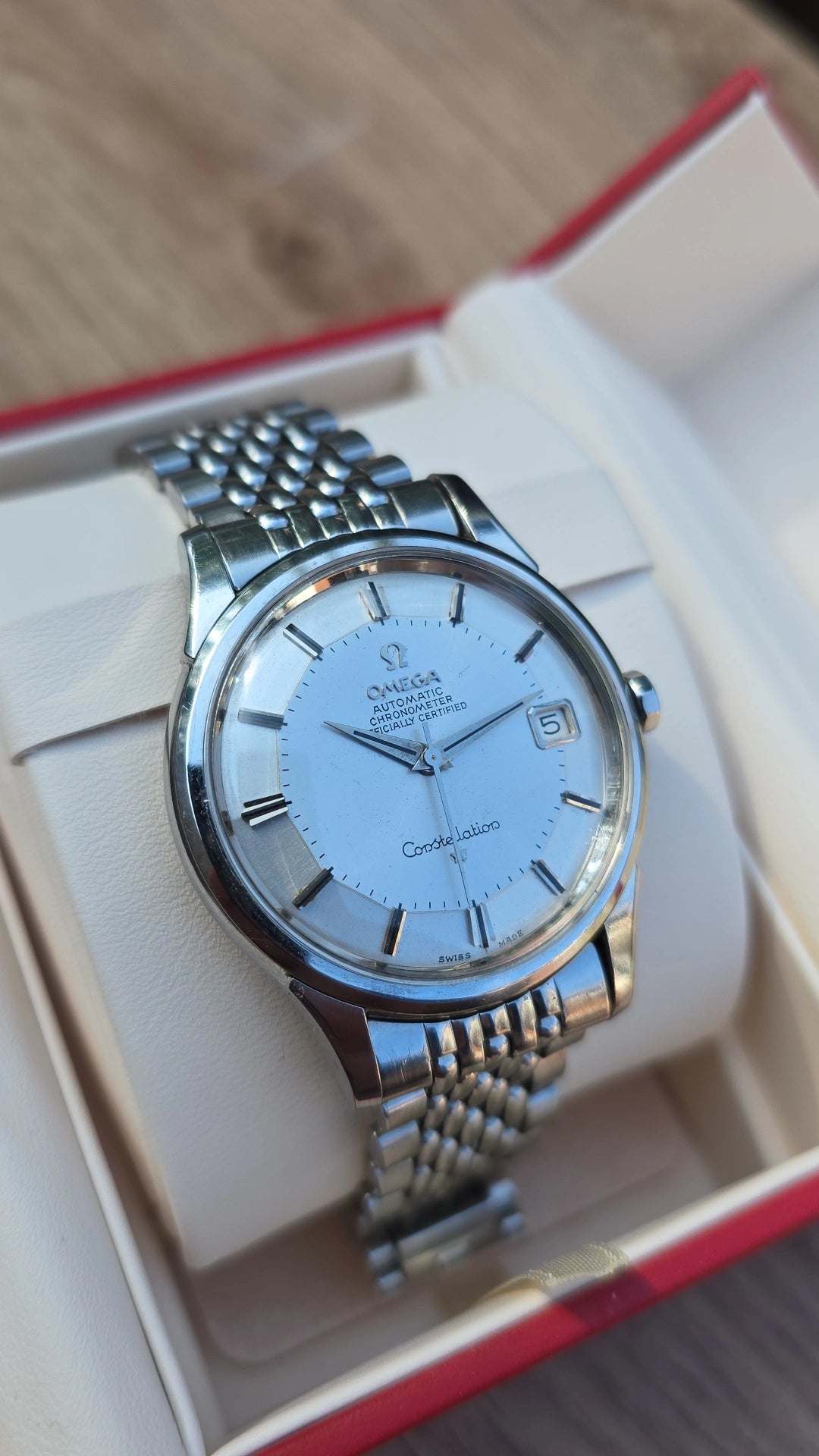 1963 Omega Constellation Pie Pan Jumbo 168.001