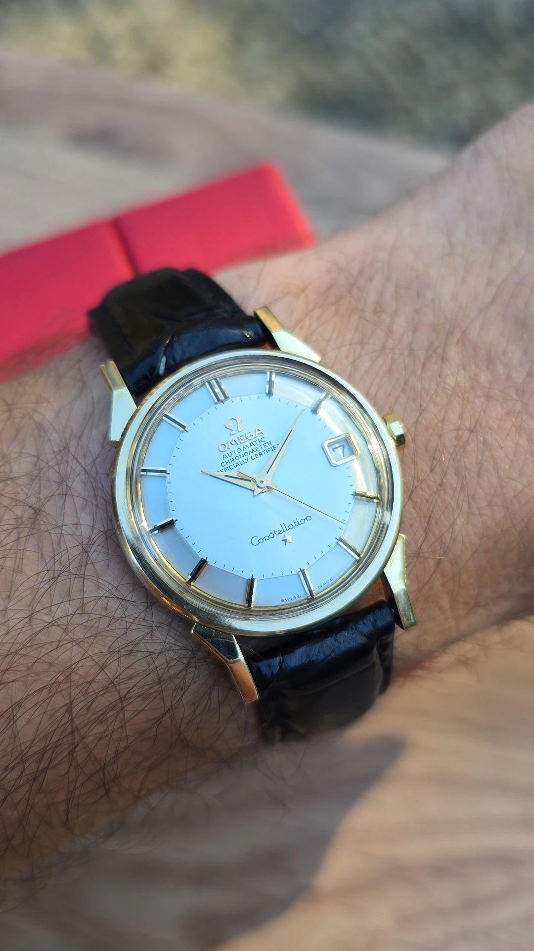 1966 Omega Constellation Pie Pan 168.005