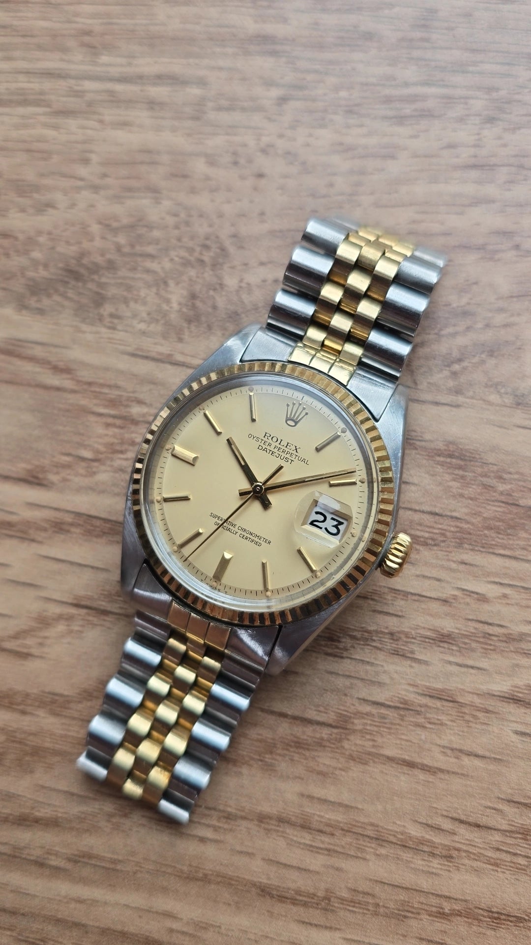 1971 Rolex Datejust 1601