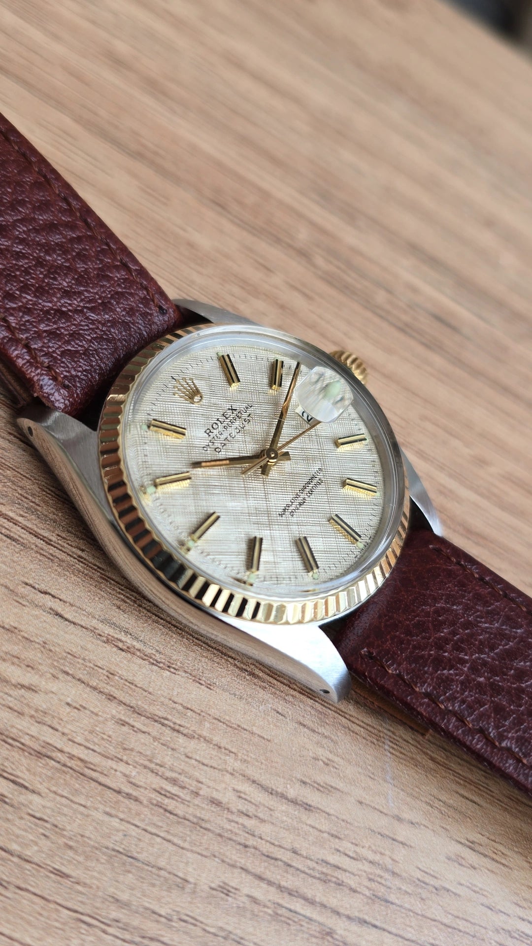 1979 Rolex Datejust 16013 - Linen Dial
