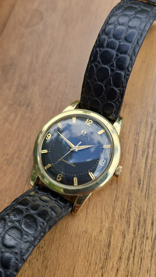 1956 Omega Seamaster D49642 - 14k Gold