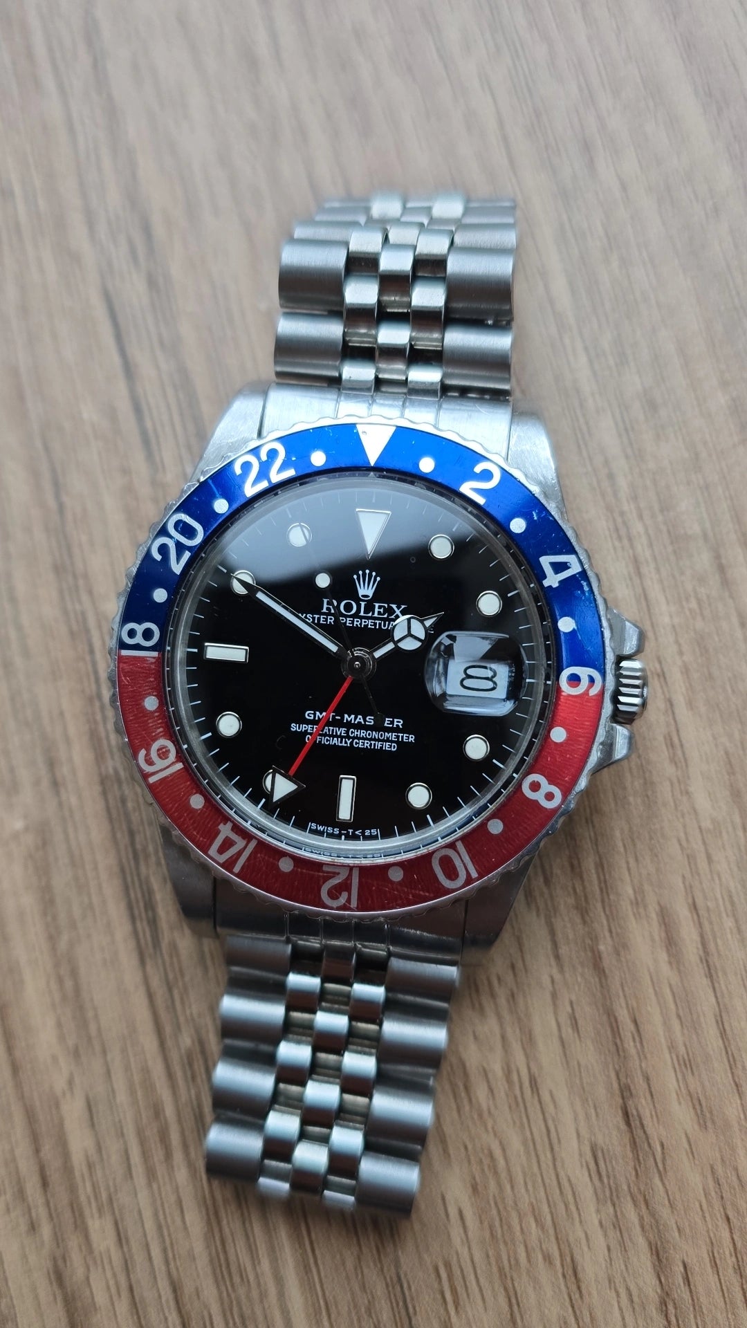 1988 Rolex GMT Master 16750 Pepsi - Full Collectors Set.