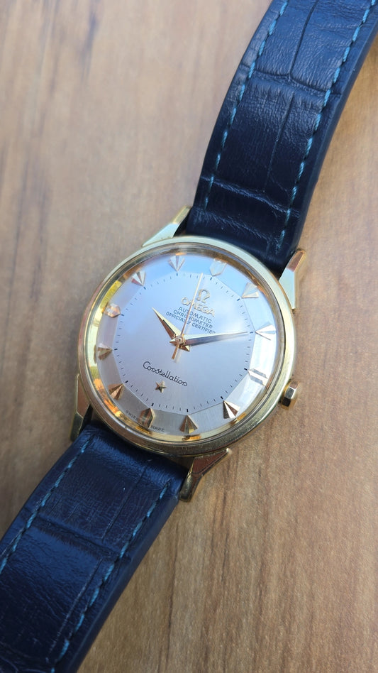 1961 Omega Constellation Pie Pan 167.005
