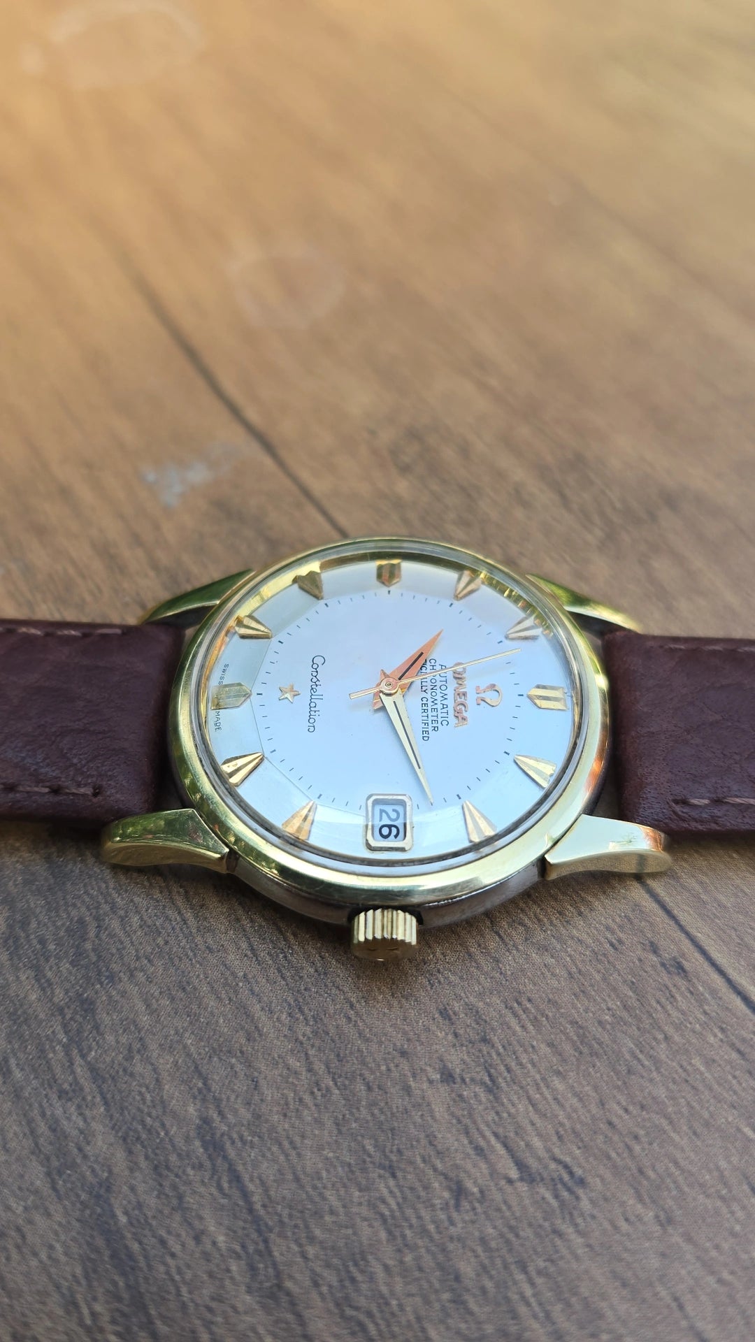 1966 Omega Constellation Pie Pan 14393 62 SC