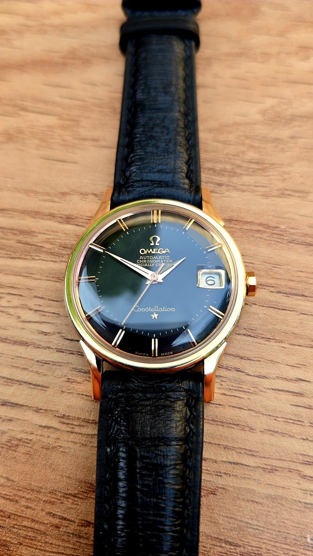 1966 Omega Constellation Pie Pan 168.005