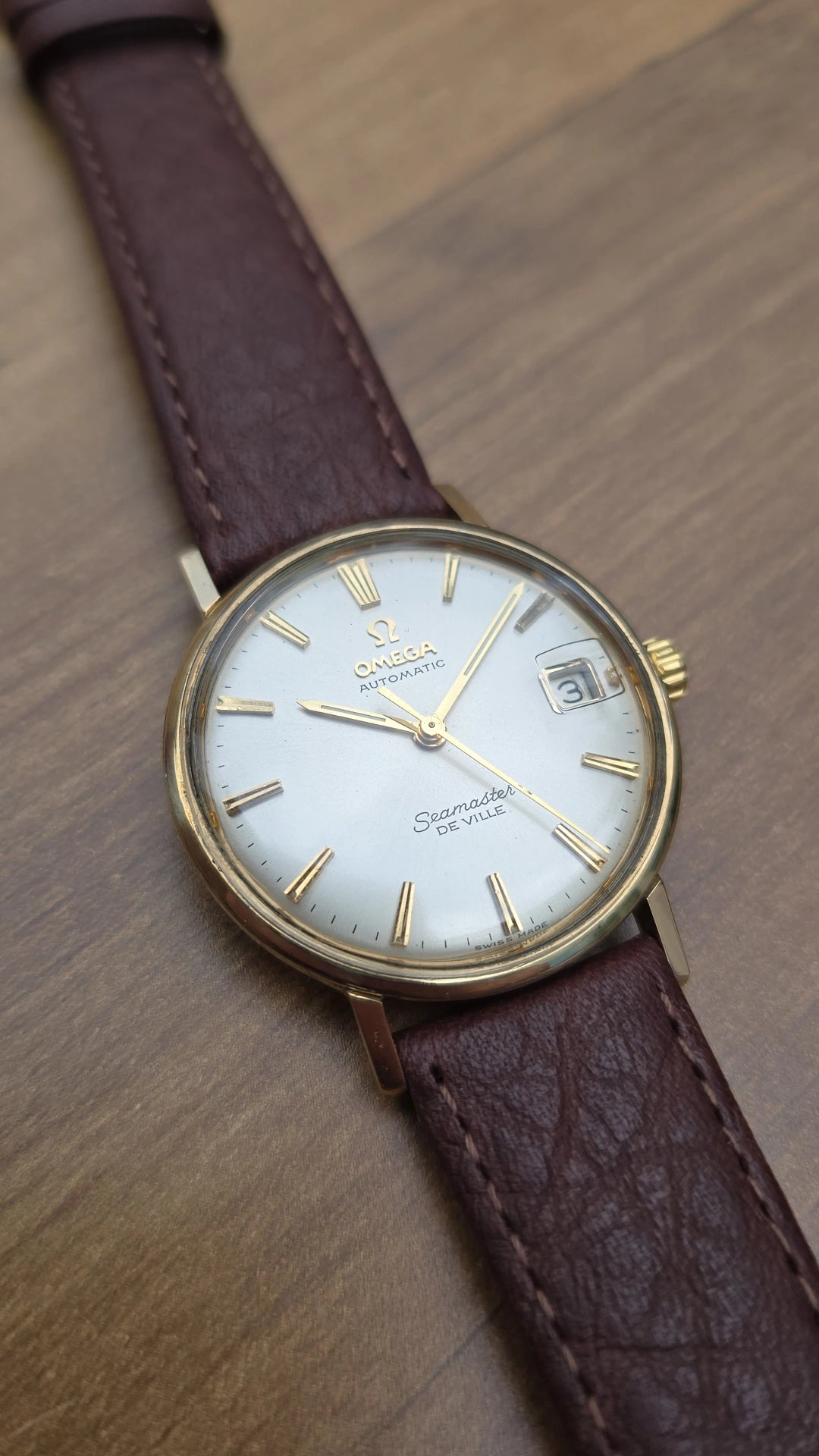 1963 Omega Seamaster De Ville 166.020 - 14k Gold