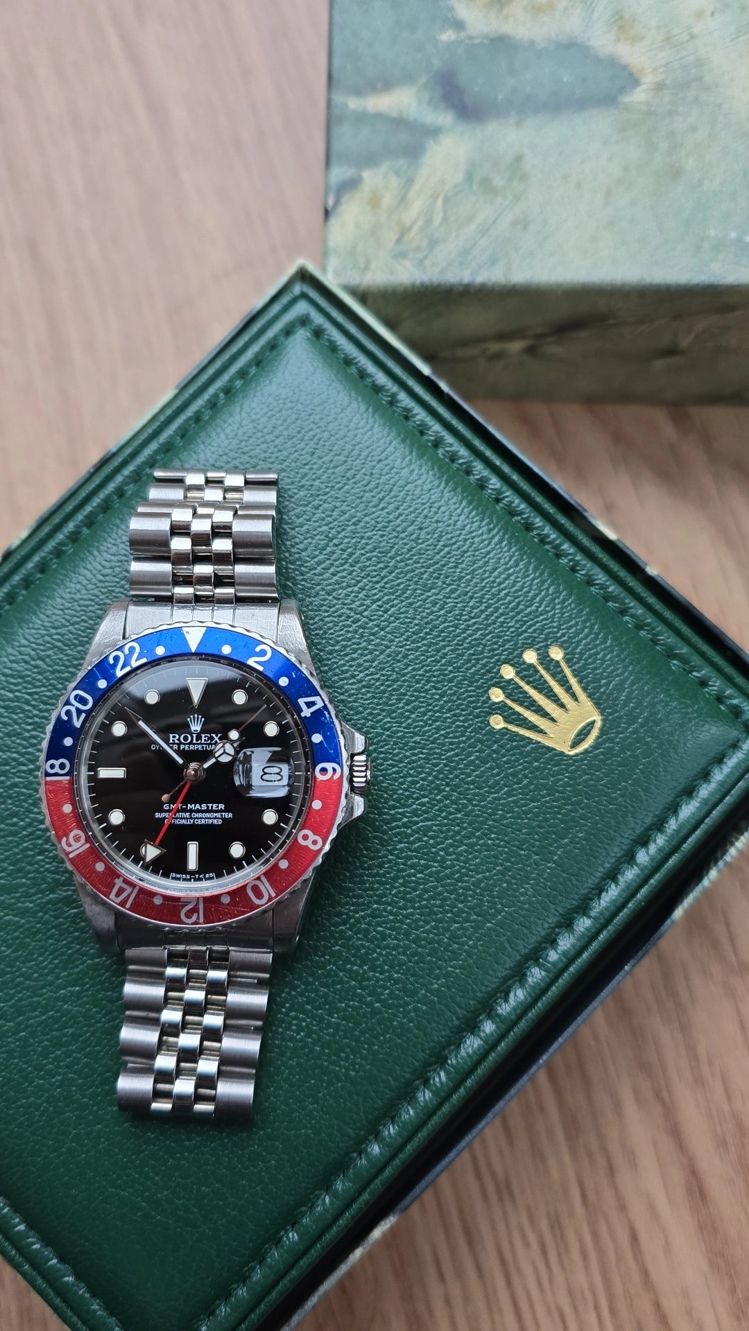 1988 Rolex GMT Master 16750 Pepsi - Full Collectors Set.