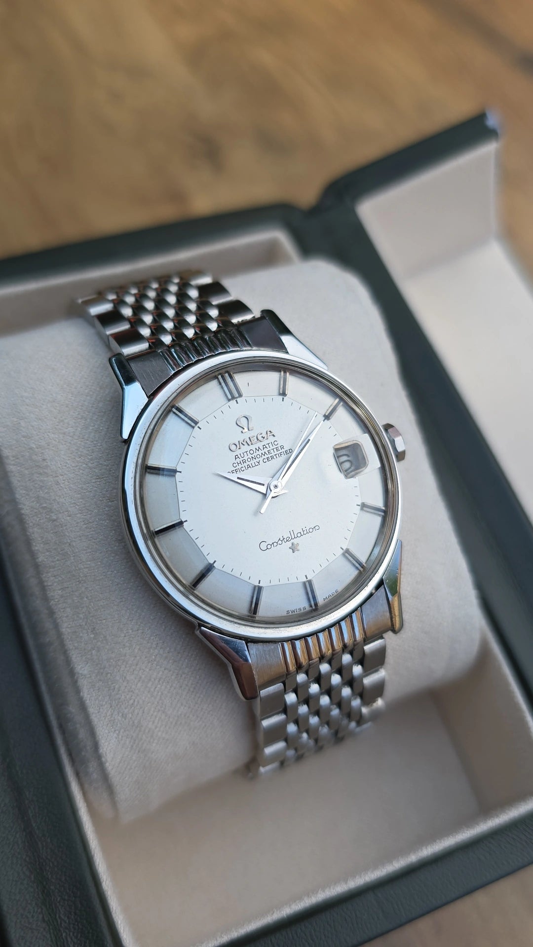 1966 Omega Constellation Pie Pan 168.005
