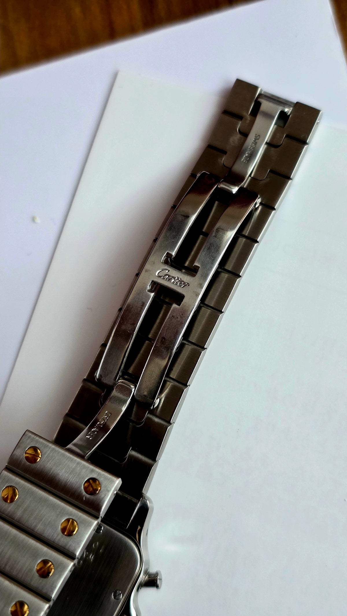 2000 Cartier De Santos Chronograph W20042C4