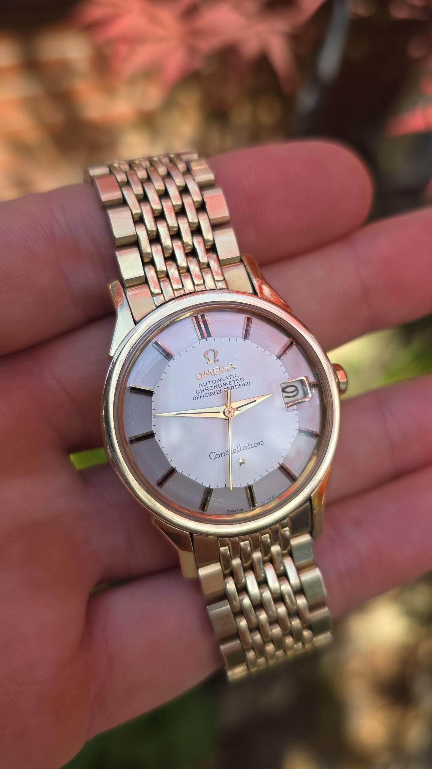 1959 Omega Constellation Pie Pan 168.005