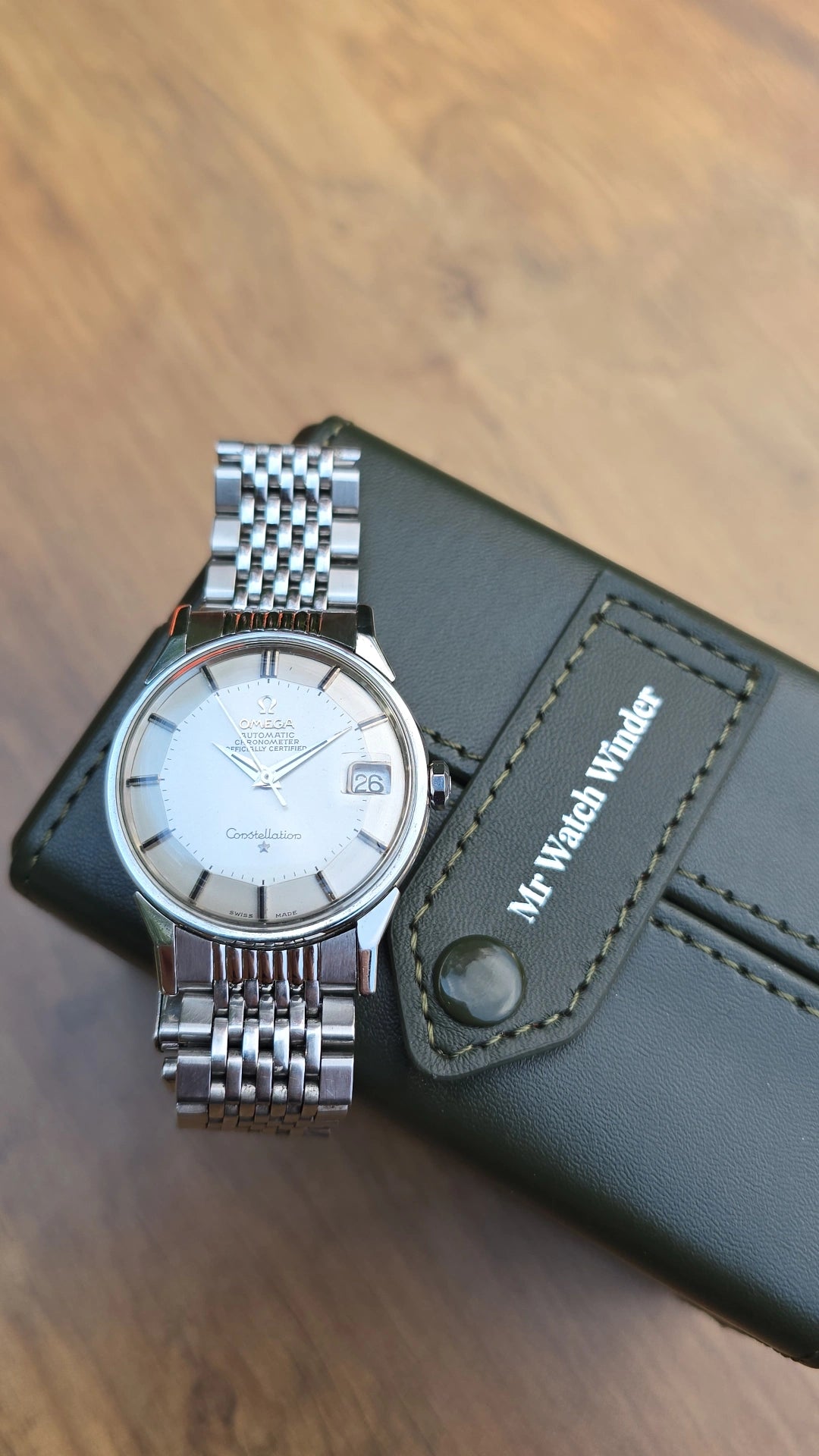 1966 Omega Constellation Pie Pan 168.005