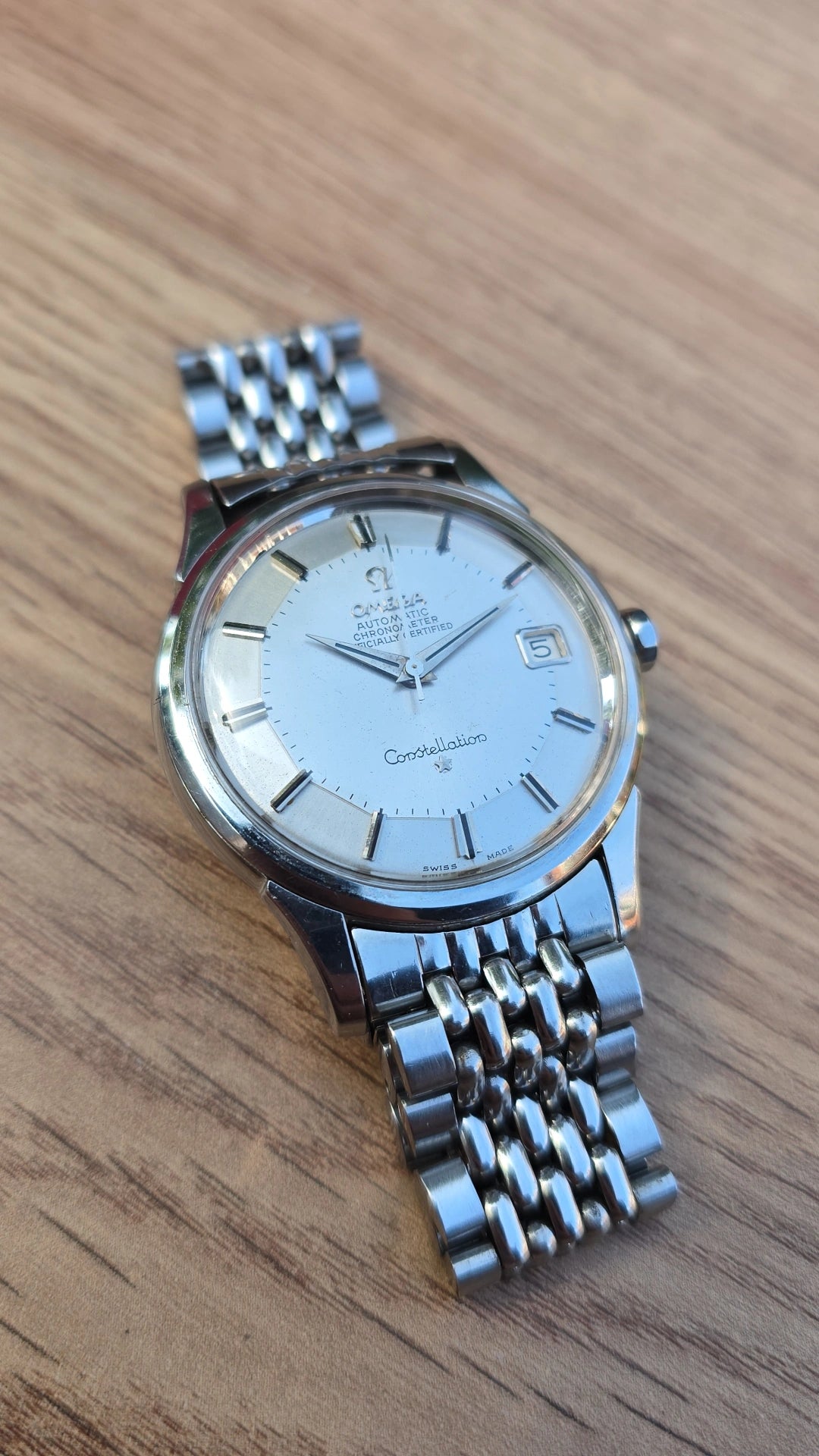 1963 Omega Constellation Pie Pan Jumbo 168.001