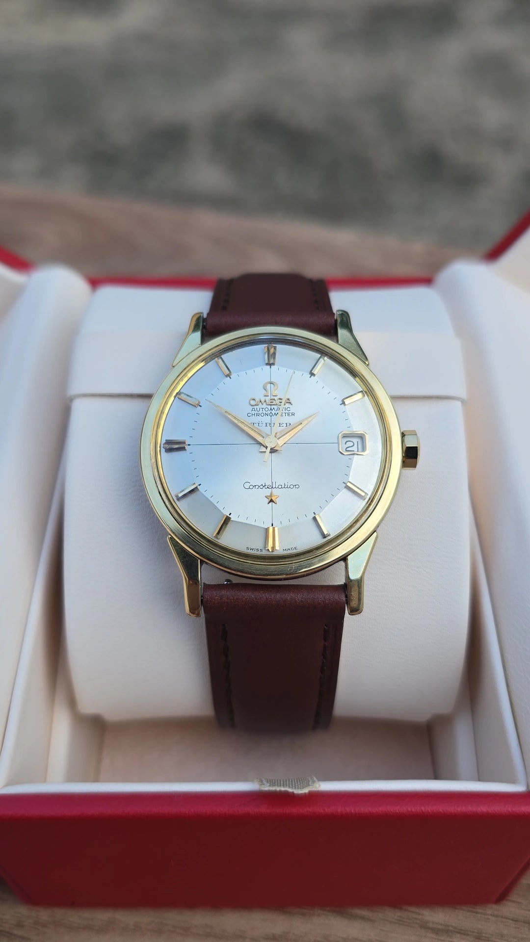 1962 Omega Constellation Pie Pan 168.005 - Turler Dial