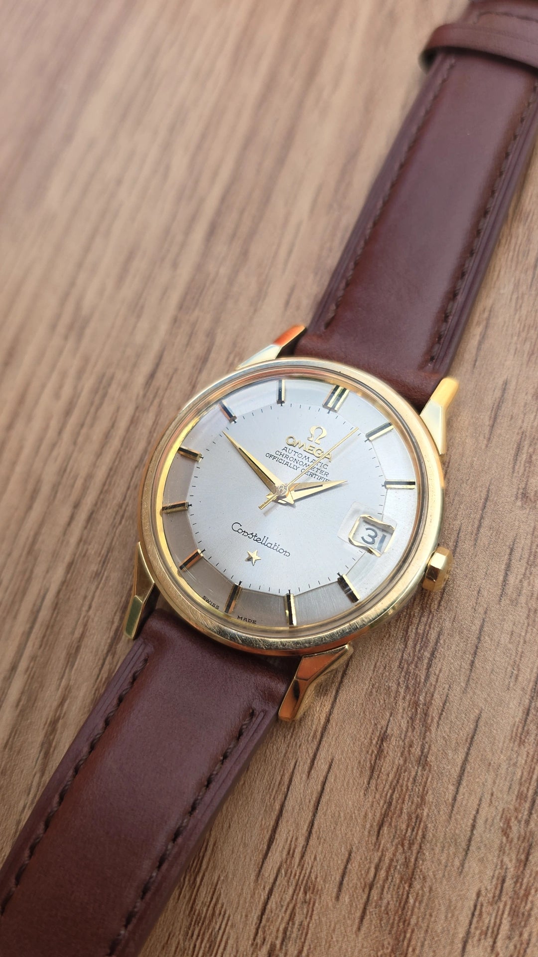 1962 Omega Constellation Pie Pan 168.005