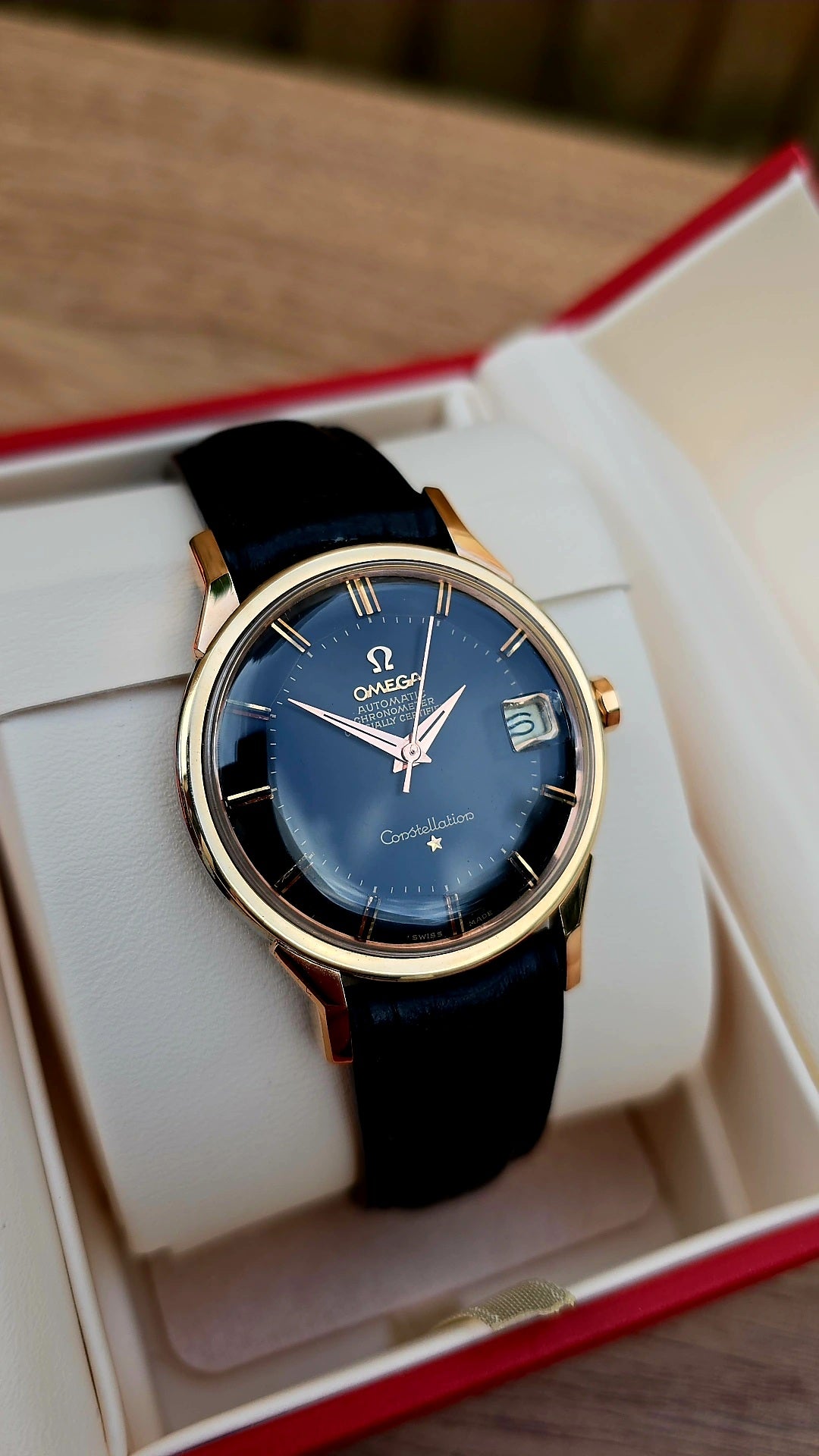 1966 Omega Constellation Pie Pan 168.005