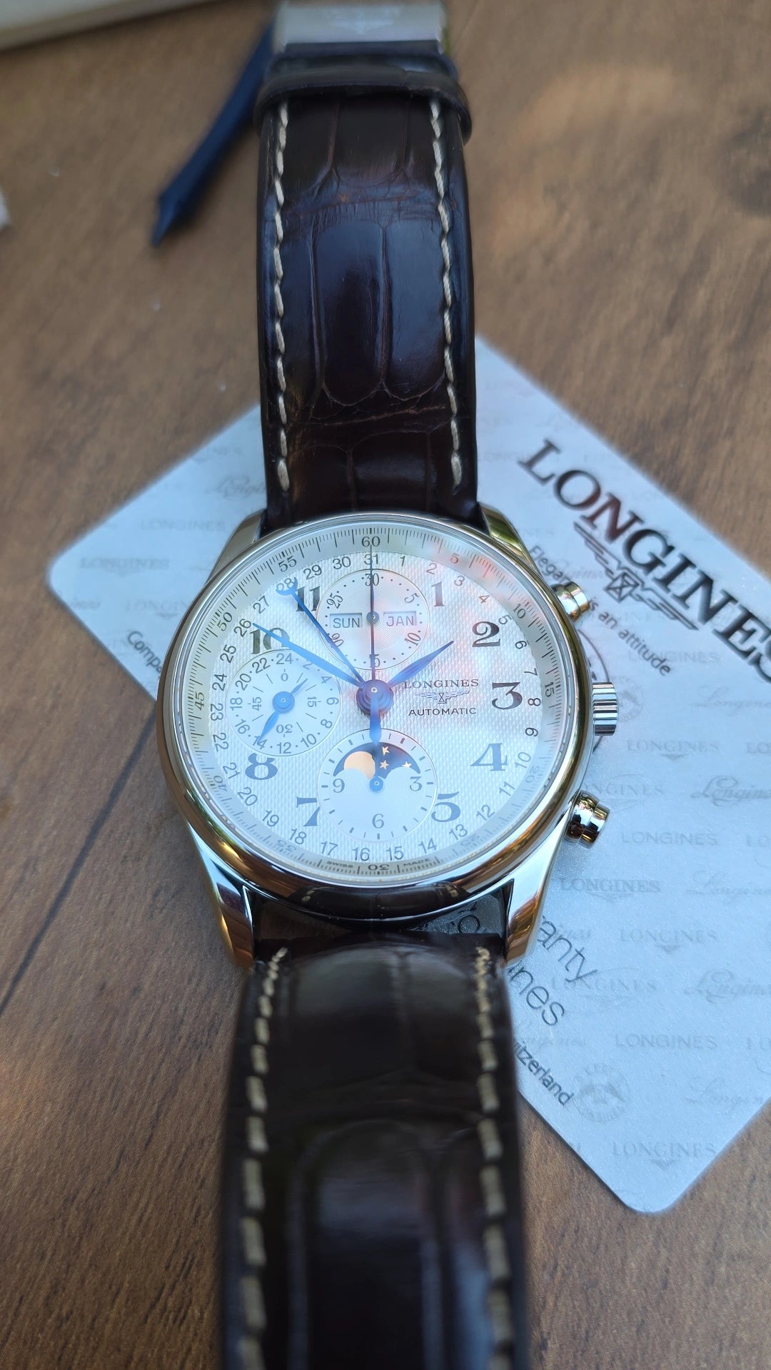 2017 Longines Master Collection Chronograph Moon Phase