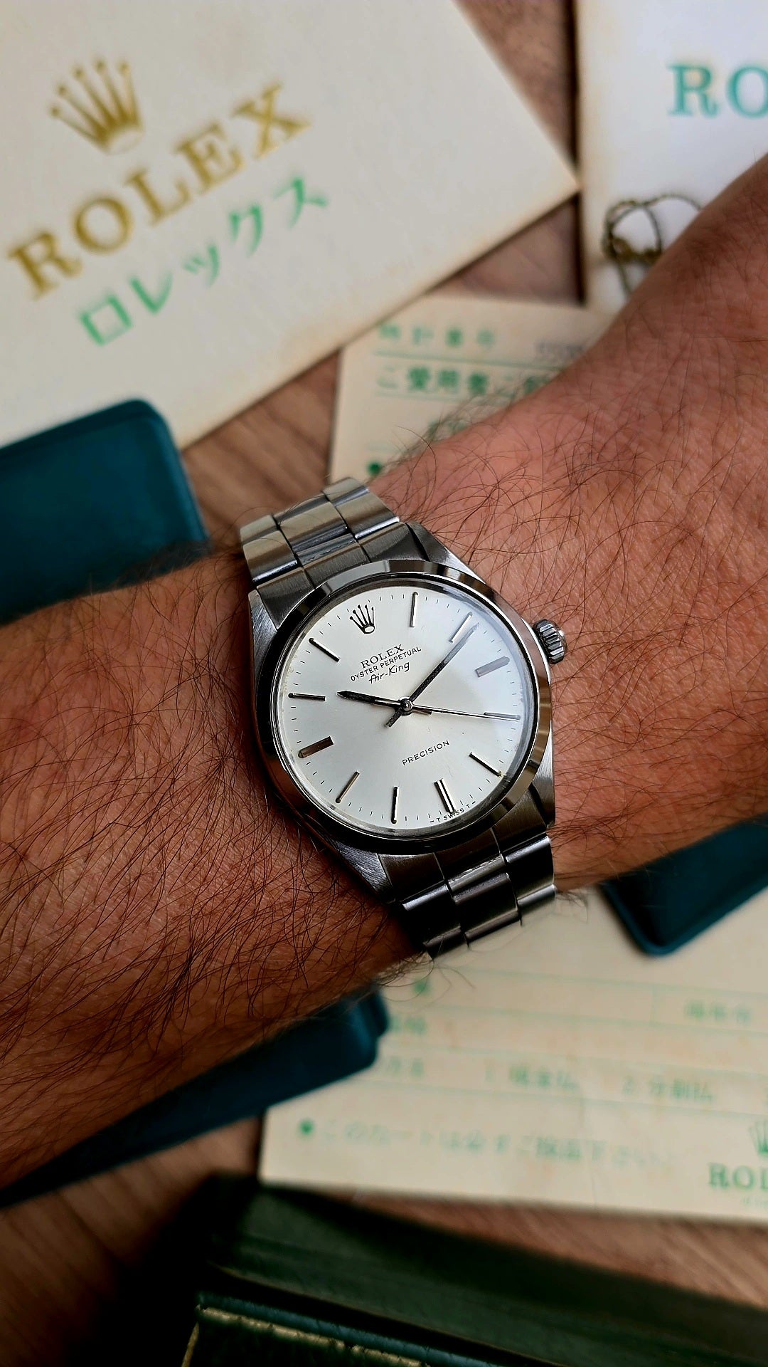 1973 Rolex Airking Oyster Perpetual 5500
