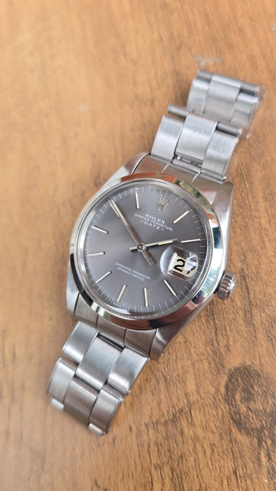 1969 Rolex Date 1500 - Ghost Dial