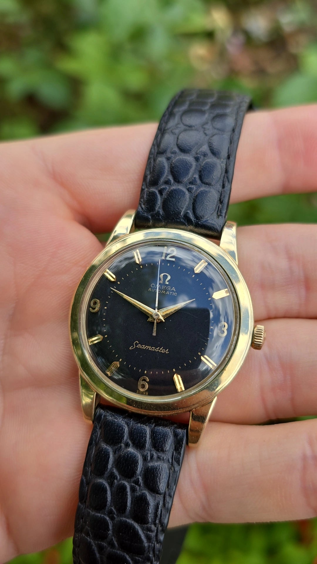 1956 Omega Seamaster D49642 - 14k Gold