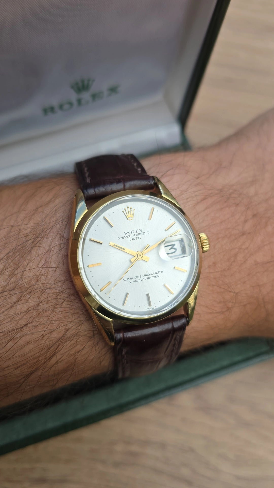 1972 Rolex Date 1550
