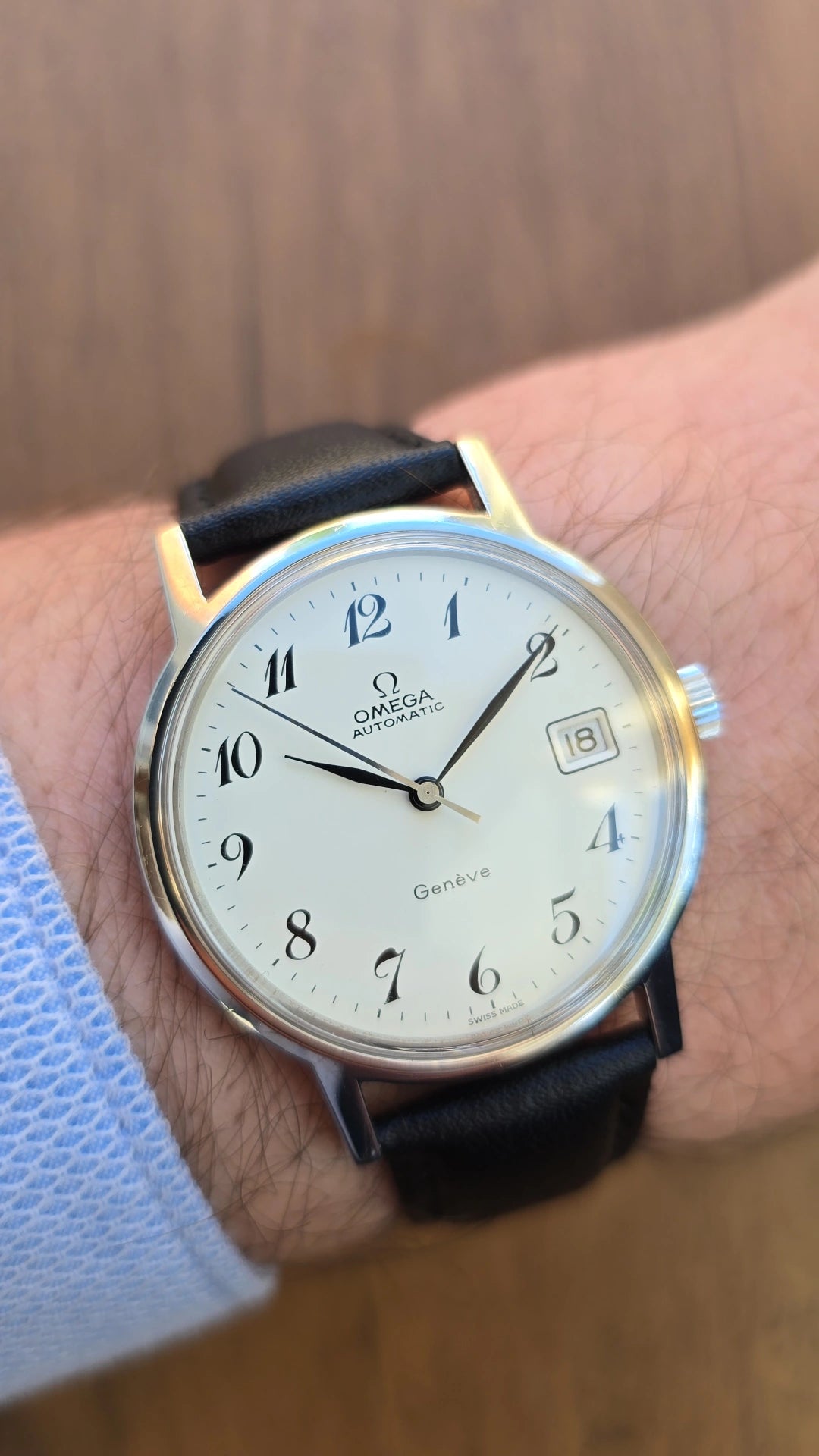 1973 Omega Geneve 166.0163 Breguet
