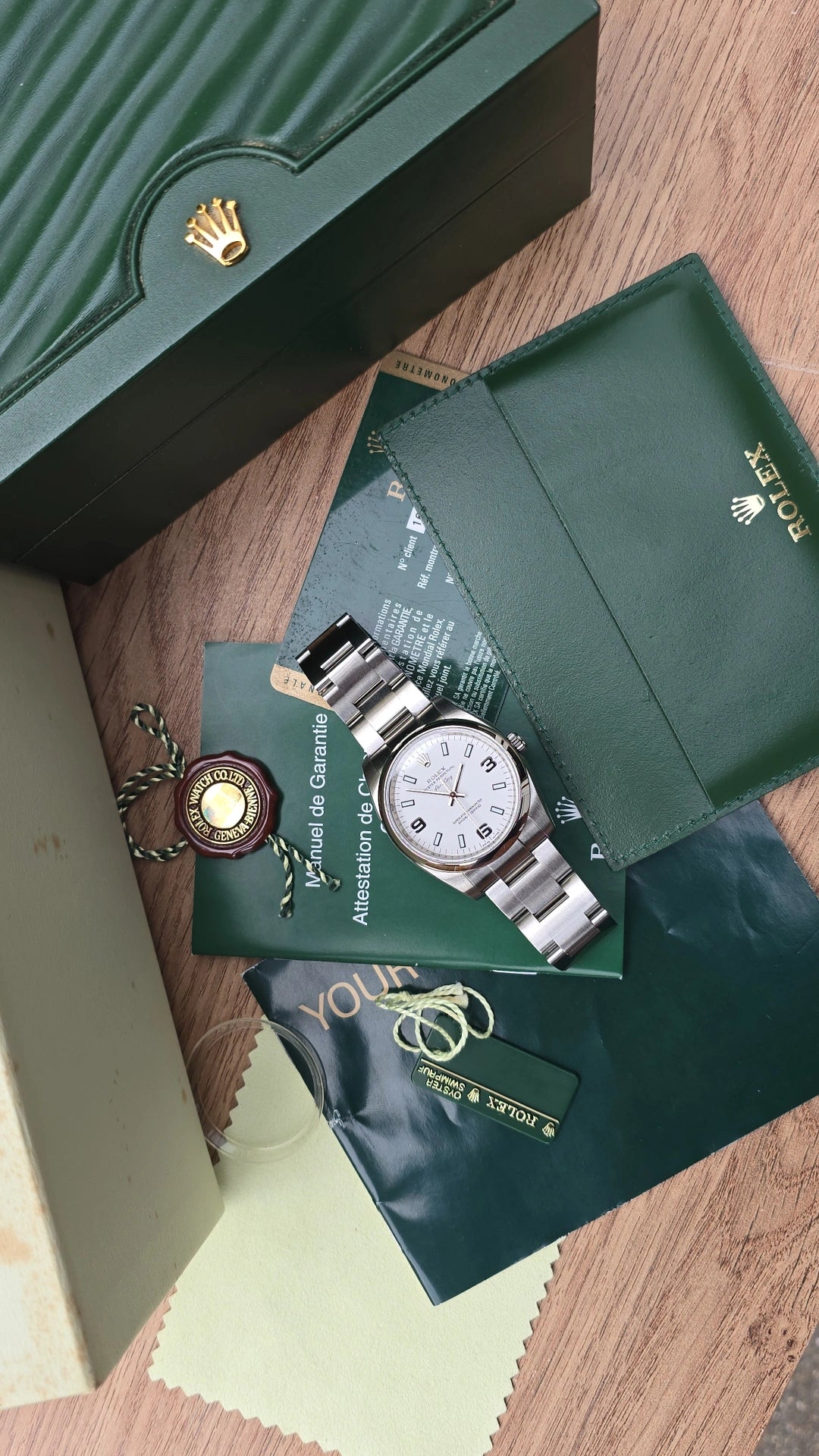 2007 Rolex Air King 114200