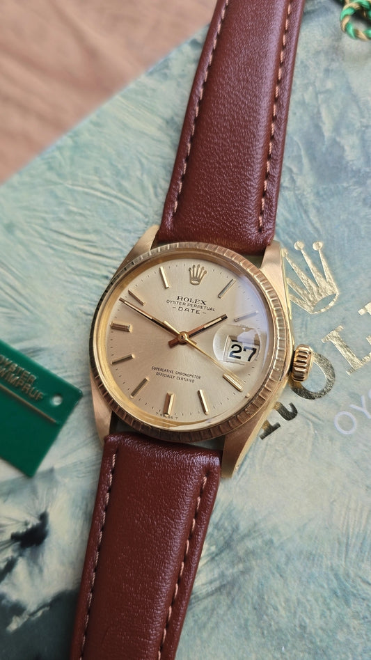1977 Rolex Date 1503 - 18k gold