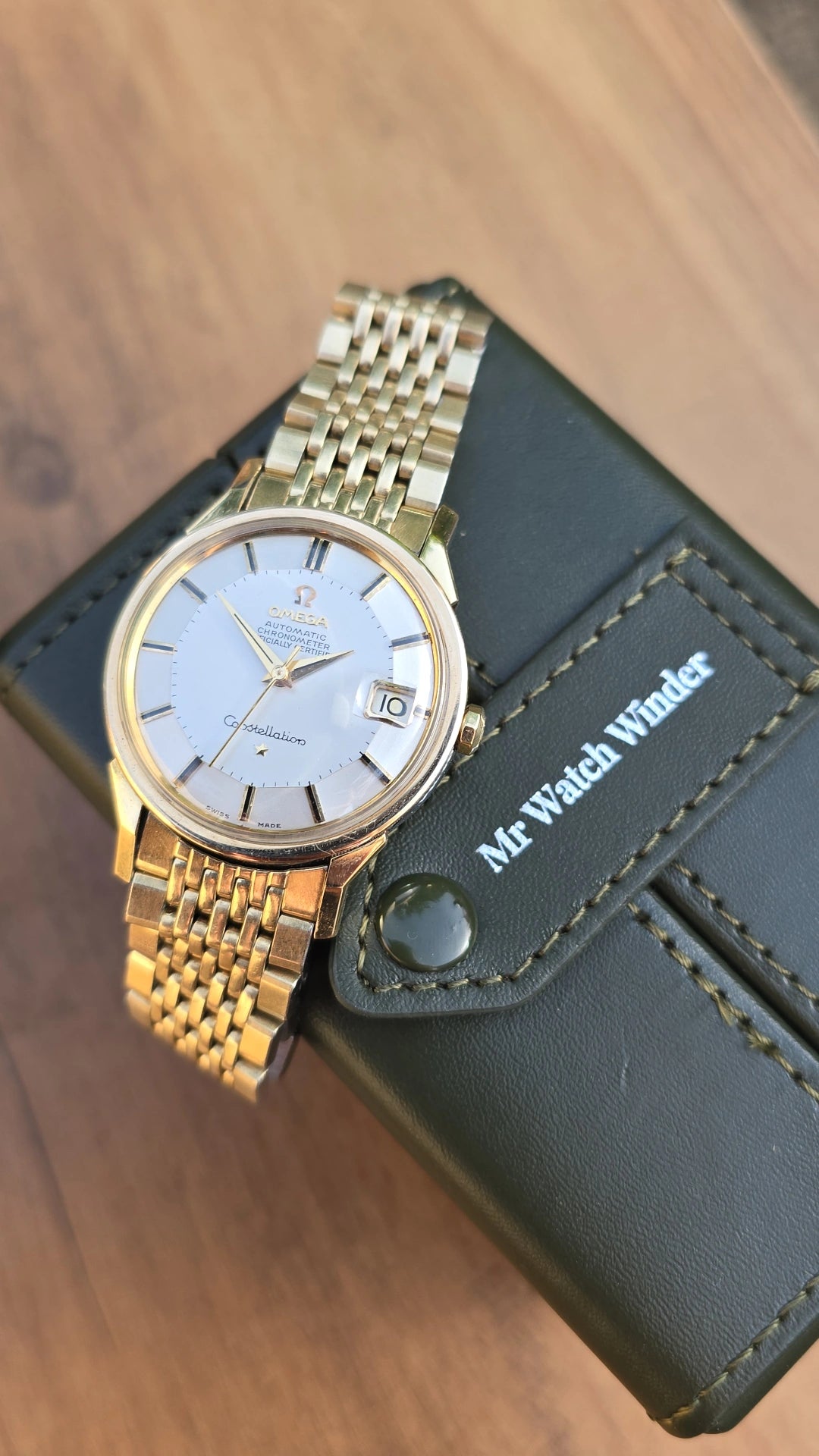 1959 Omega Constellation Pie Pan 168.005