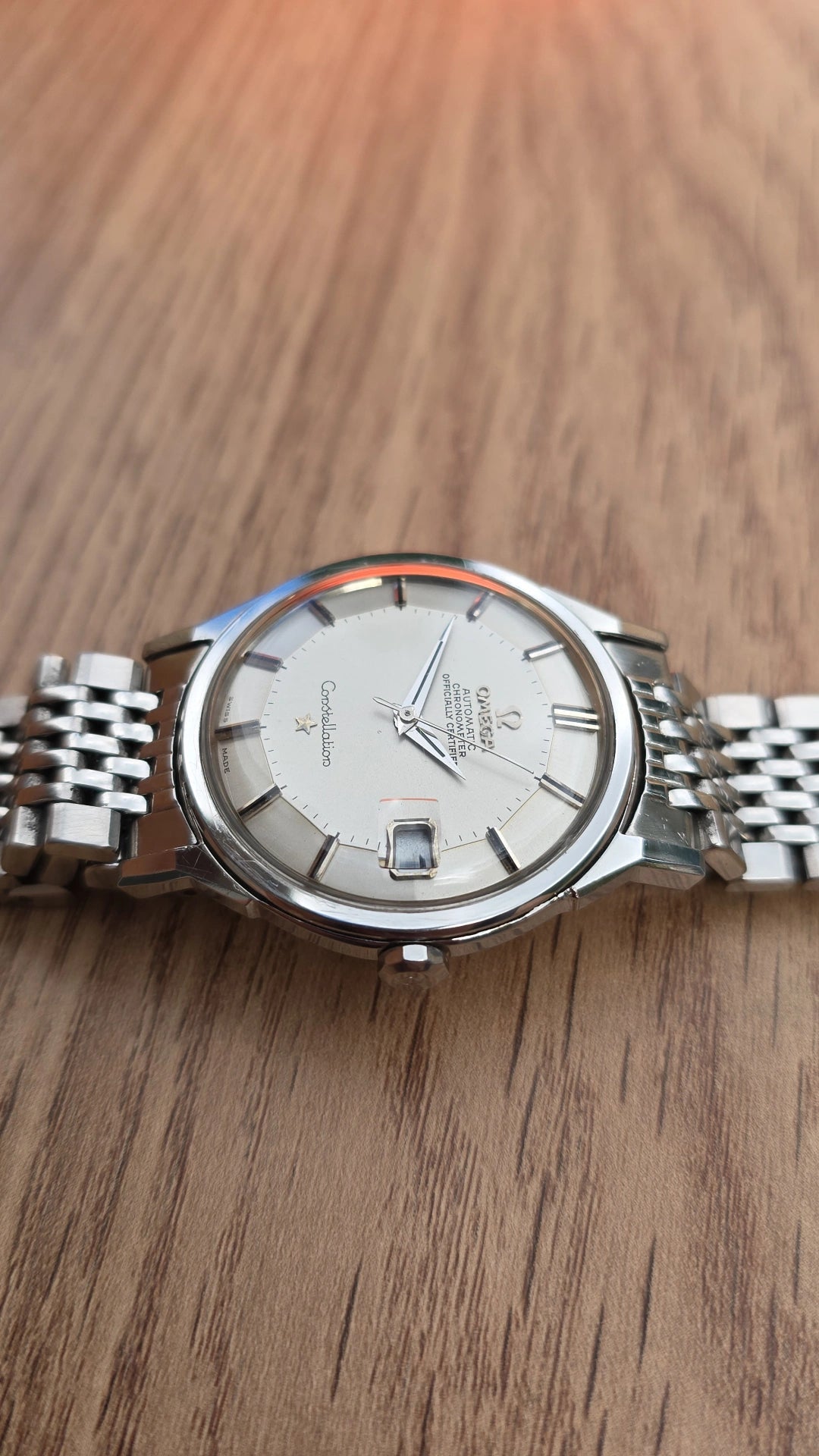 1966 Omega Constellation Pie Pan 168.005