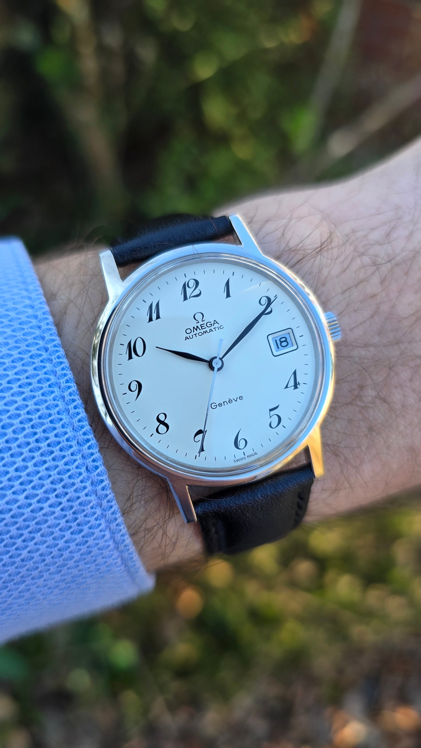 1973 Omega Geneve 166.0163 Breguet
