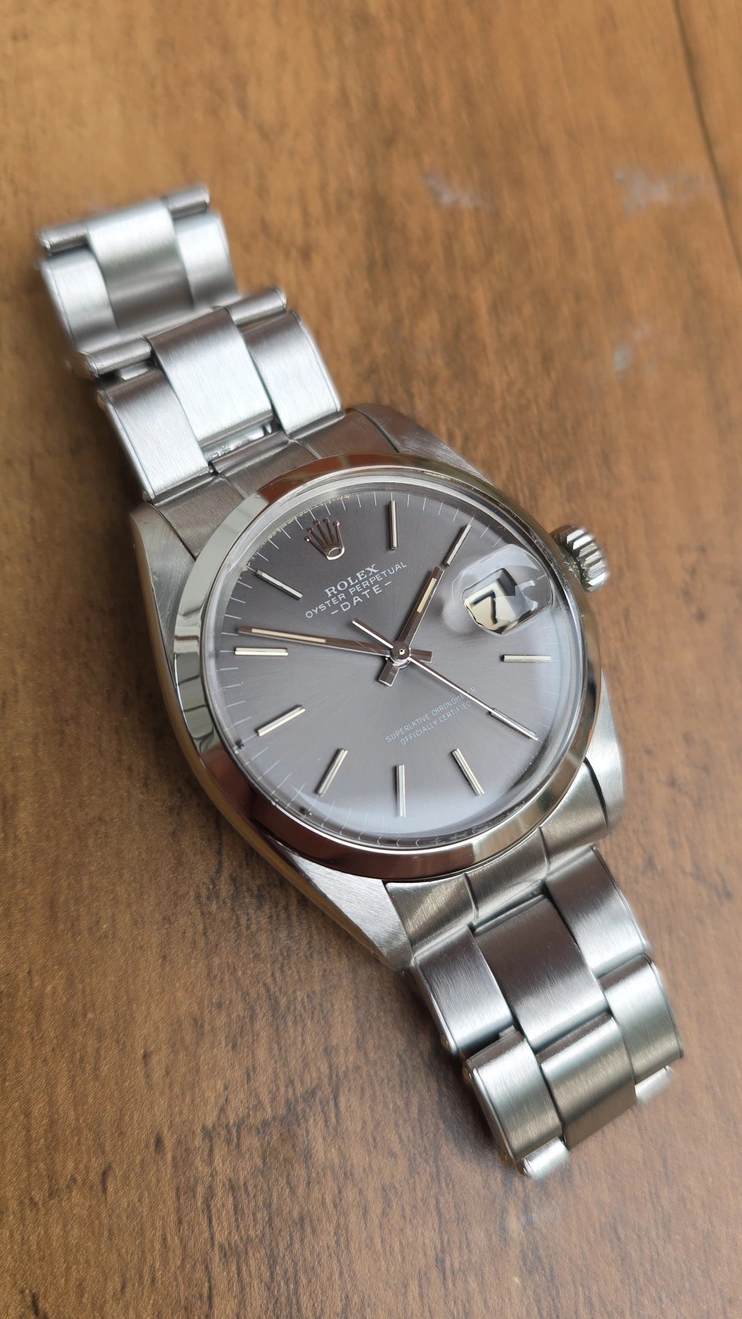1969 Rolex Date 1500 - Ghost Dial