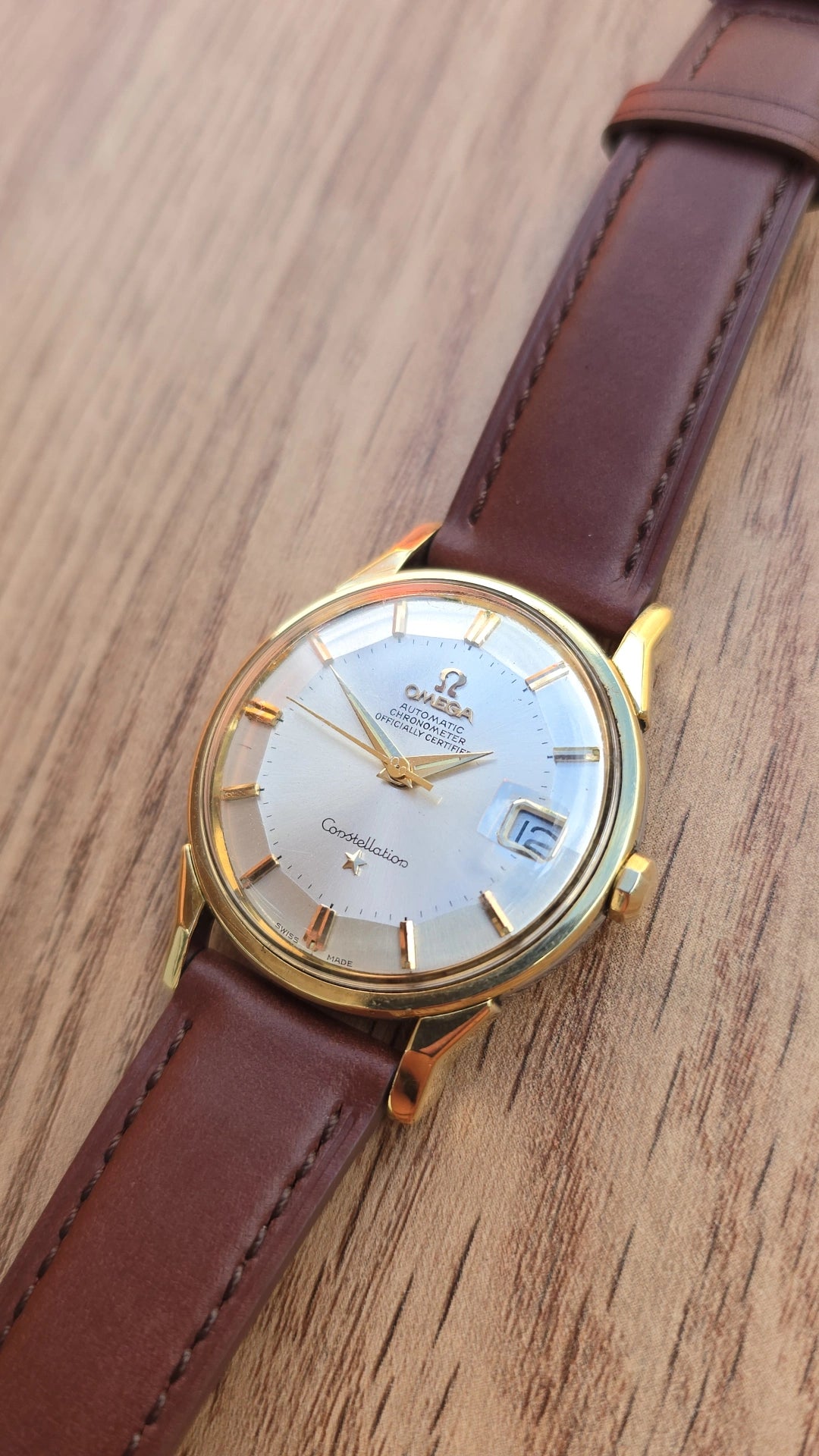 1963 Omega Constellation Pie Pan 168.005