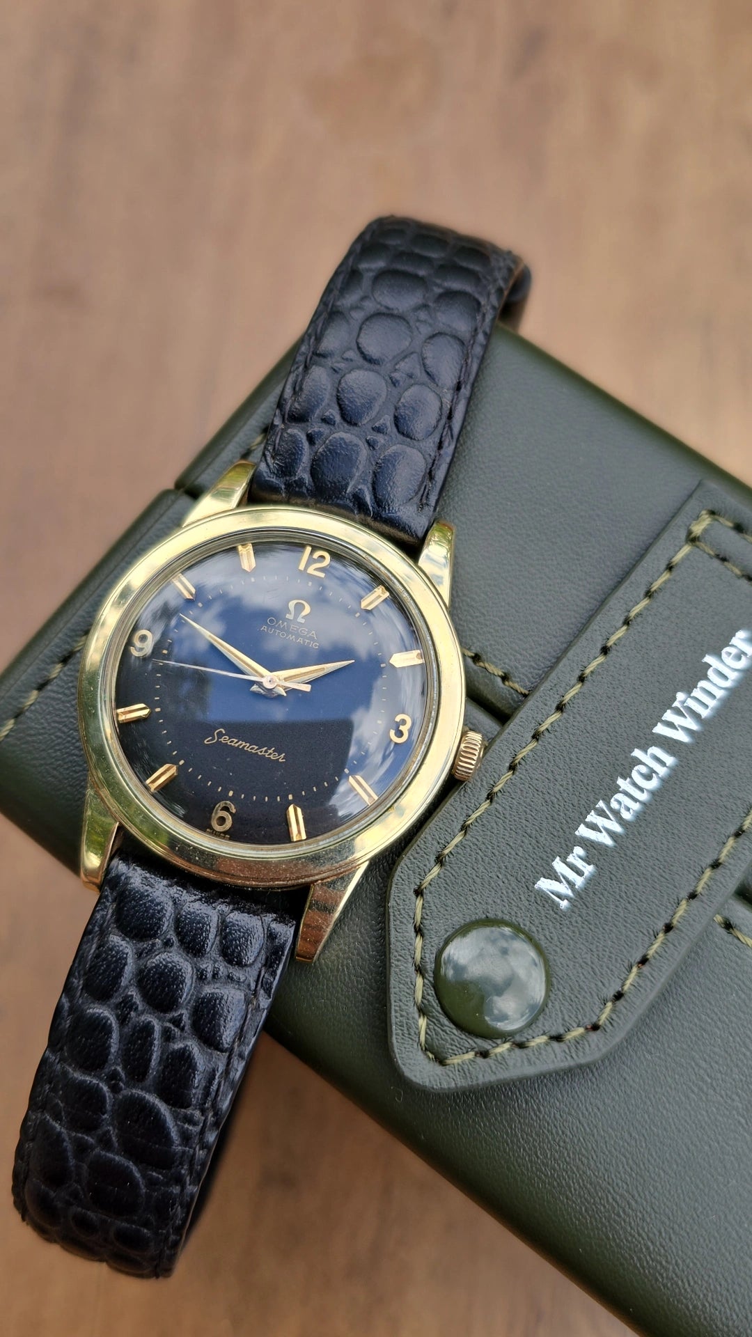 1956 Omega Seamaster D49642 - 14k Gold