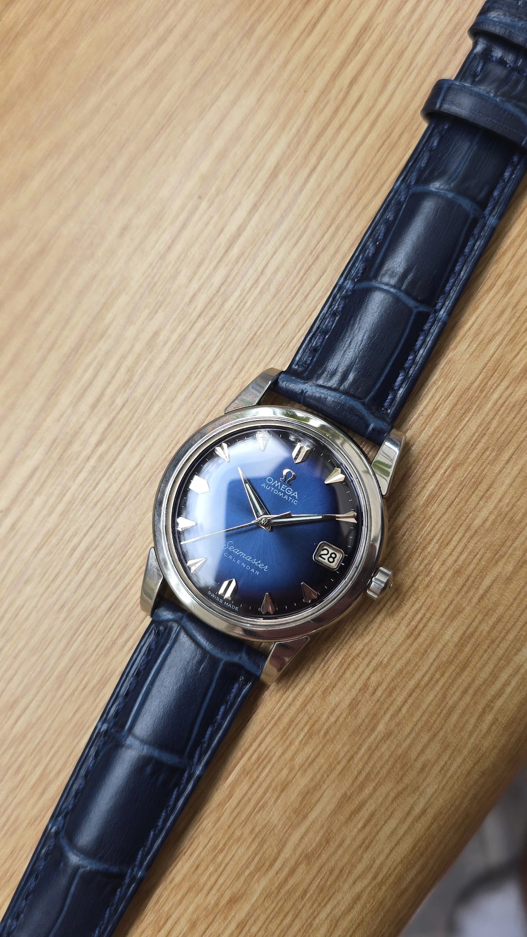 1956 Omega Seamaster Calendar 2849 11 SC